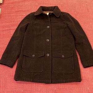 L.L. Bean Wool Thinsulate pea Coat women’s medium